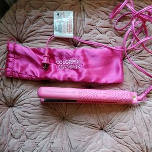 Herstyler Colorful Season ceramic flat iron NWOT